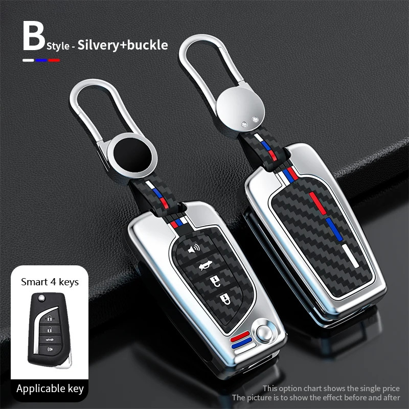 Car Flip Folding Key Case Holder Cover For Toyota Camry CHR C-HR Prado Avalon Prius Corolla RAV4 2/3/4 Button Auto Decoration
Car Flip Folding Key Case Holder Cover For Toyota Camry CHR C-HR Prado Avalon Prius Corolla RAV4 2/3/4 Button Auto Decoration