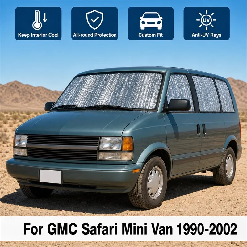 For GMC Safari Mini Van 1990-2002 Full Set Car Window Sunshades UV Block Privacy Heat Insulated Foldable Car Curtain
For GMC Safari Mini Van 1990-2002 Full Set Car Window Sunshades UV Block Privacy Heat Insulated Foldable Car Curtain