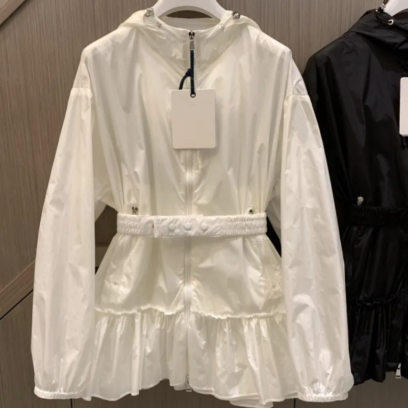 2024 Women's Clothing Fashion hemline hooded waist drawstring jacket sun protection clothing Autumn Winter New No.18
2024 Women's Clothing Fashion hemline hooded waist drawstring jacket sun protection clothing Autumn Winter New No.18