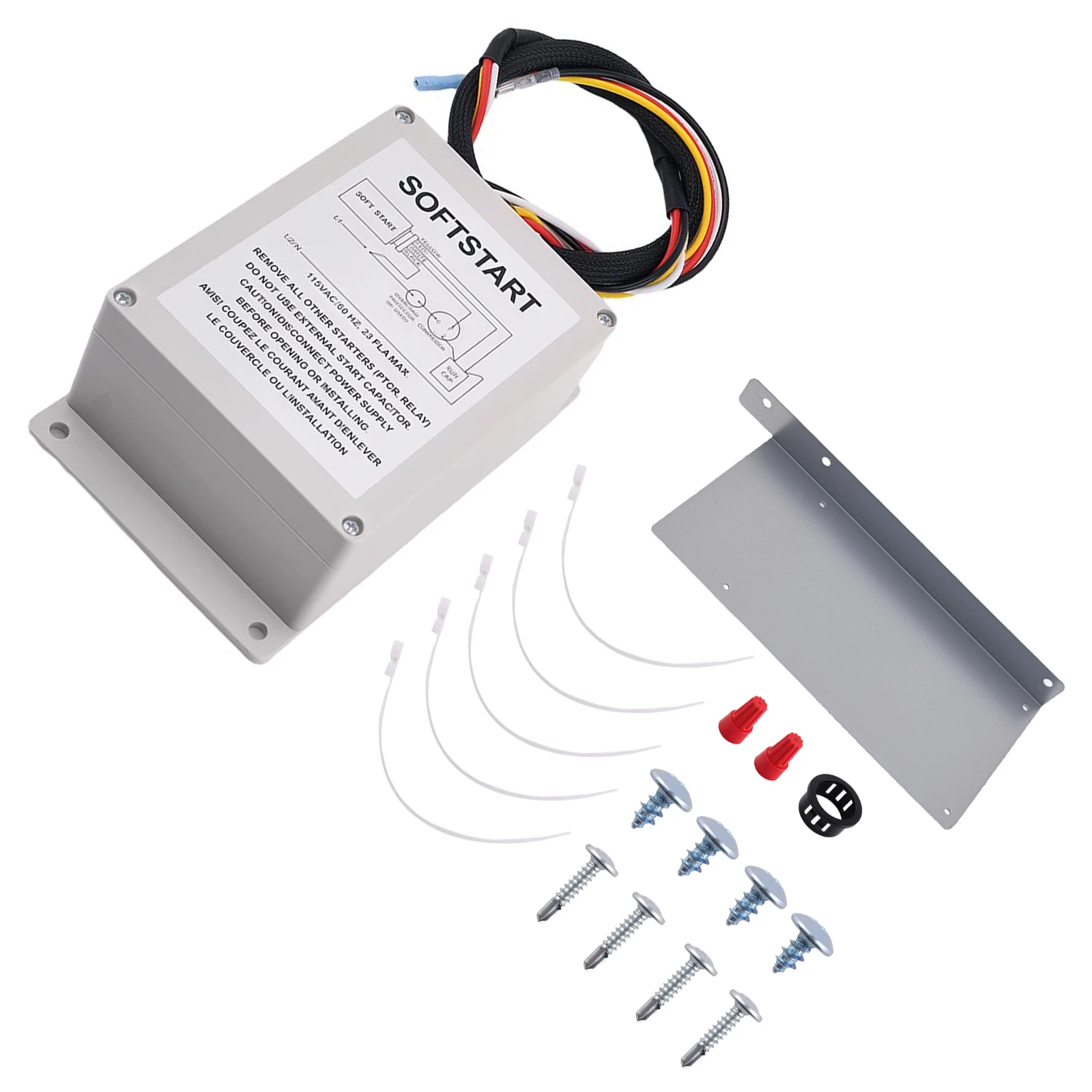 Air Conditioner Soft Start Kit for Coleman 452X 470XX 472XX 482XX 497-3601
Air Conditioner Soft Start Kit for Coleman 452X 470XX 472XX 482XX 497-3601