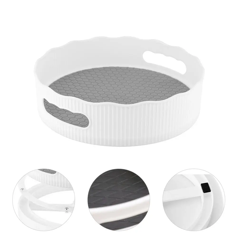 Rotating Storage Rack 360 Degree Swivel Non Slip Material Kitchen Desk Bathroom White Large Capacity Organizing Case Fruit
Rotating Storage Rack 360 Degree Swivel Non Slip Material Kitchen Desk Bathroom White Large Capacity Organizing Case Fruit