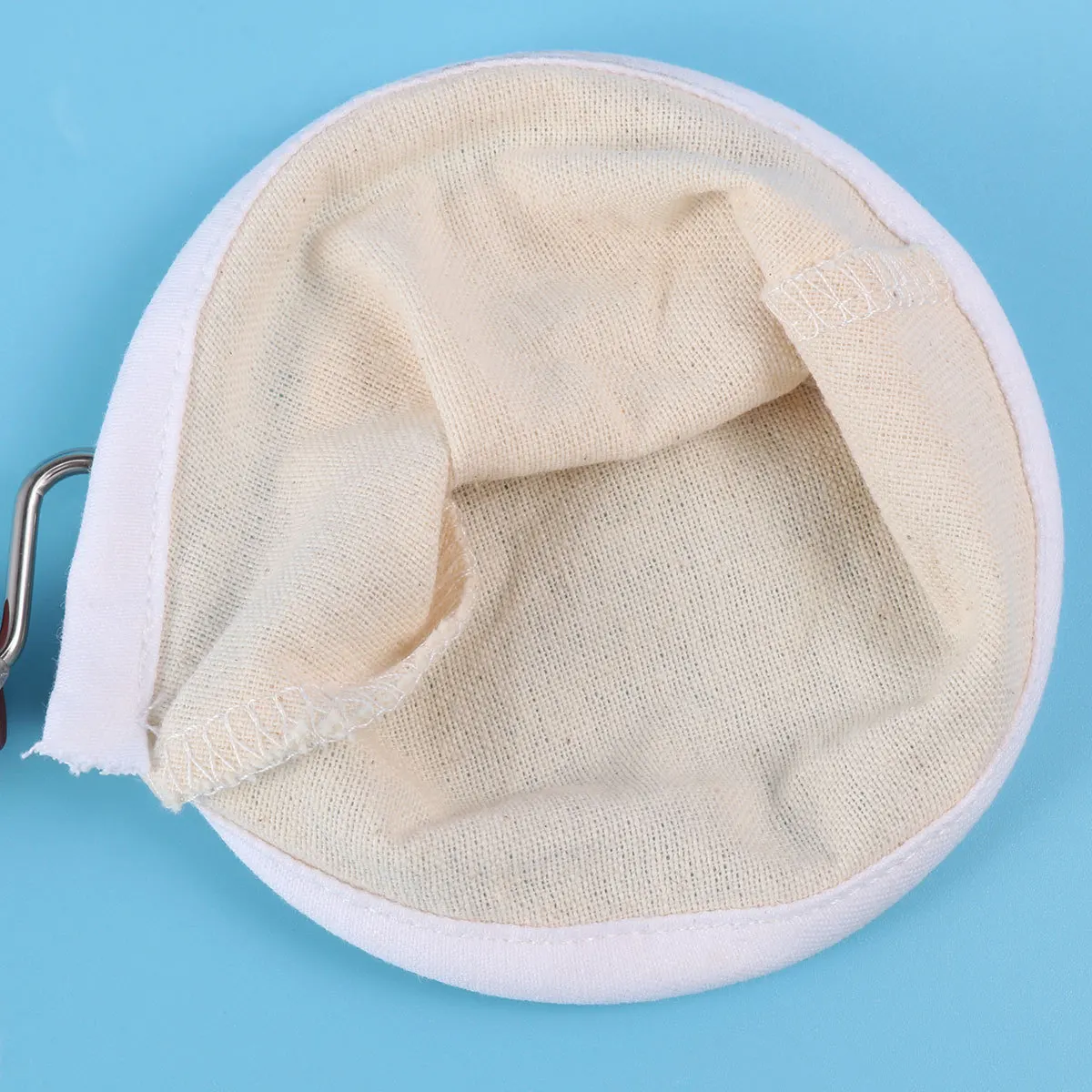 1pc 100Mm Bag Premium Flannel Cloth Press With Wooden Handle Portable Lightweight Strainer Bag For Single Serving Coffee
1pc 100Mm Bag Premium Flannel Cloth Press With Wooden Handle Portable Lightweight Strainer Bag For Single Serving Coffee