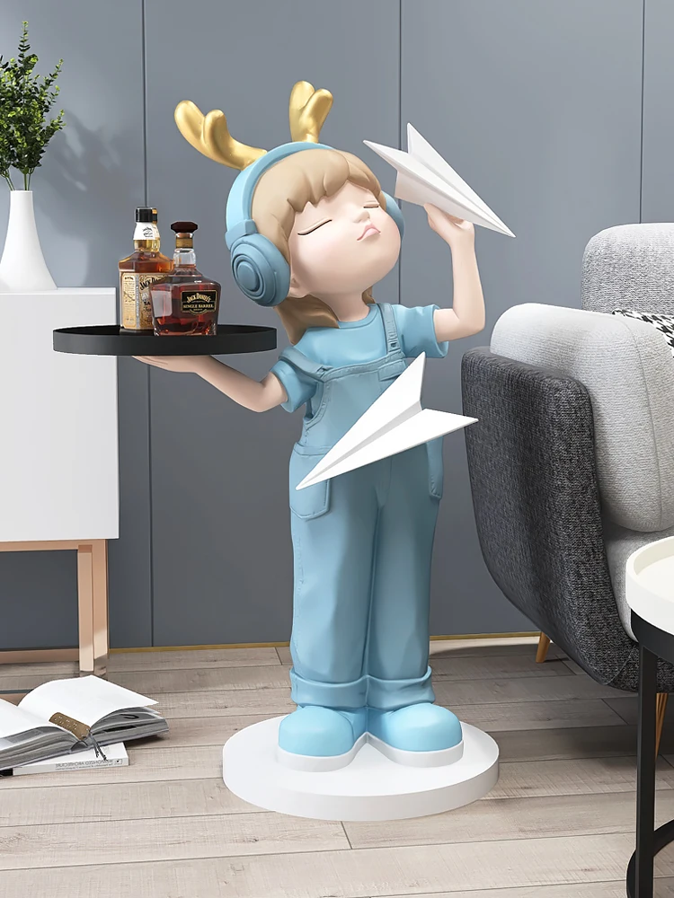 Modern Lovely Figure Sculpture Girl Tray Statues Ornament Living Room Sofa TV Cabinet Accessories Home Decoration Wedding Gifts
Modern Lovely Figure Sculpture Girl Tray Statues Ornament Living Room Sofa TV Cabinet Accessories Home Decoration Wedding Gifts