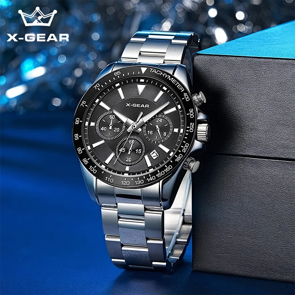 Men's Quartz Watch with Black Dial and Stainless Steel Bracelet for Business/Formal Wear
Men's Quartz Watch with Black Dial and Stainless Steel Bracelet for Business/Formal Wear