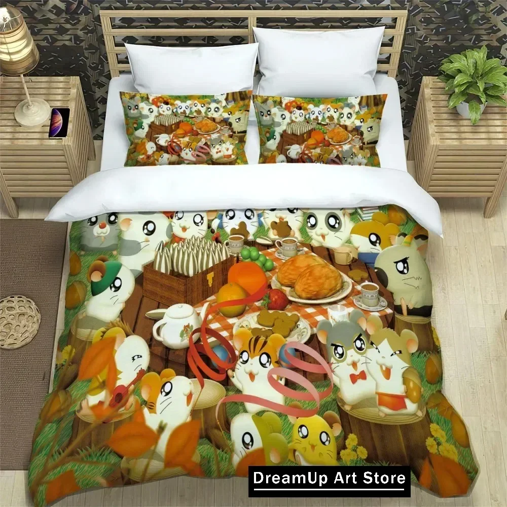 3D Print Cartoon Lovely Hamtaro Bedding Set Cute Quilt Cover Bed Cover With Pillowcase Twin Single Queen King Size Boys Adult
3D Print Cartoon Lovely Hamtaro Bedding Set Cute Quilt Cover Bed Cover With Pillowcase Twin Single Queen King Size Boys Adult