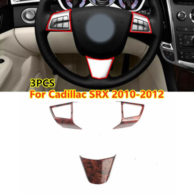 Wood Grain Car Steering Wheel Button Frame Cover Trim For Cadillac SRX 2010-2012
Wood Grain Car Steering Wheel Button Frame Cover Trim For Cadillac SRX 2010-2012