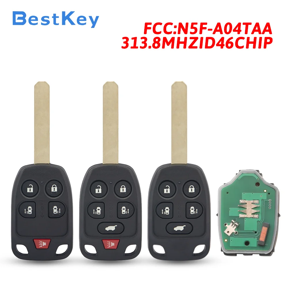Best key 313.8Mhz for 2011-2013 Honda Odyssey ID46chip5/6 button for 2011-2013 Honda Odyssey ID46 chip Remote key FCC N5F-A04TAA
Best key 313.8Mhz for 2011-2013 Honda Odyssey ID46chip5/6 button for 2011-2013 Honda Odyssey ID46 chip Remote key FCC N5F-A04TAA