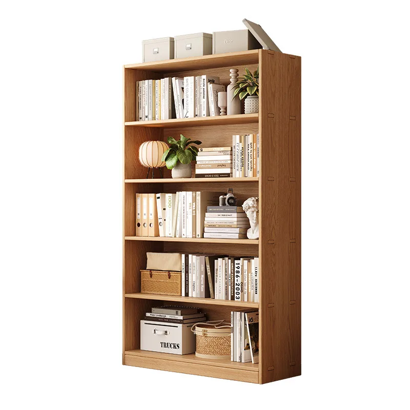 Solid wood Floor-to-ceiling shelf integrated against the wall Free combination Children's student reading Home bookcase storage
Solid wood Floor-to-ceiling shelf integrated against the wall Free combination Children's student reading Home bookcase storage