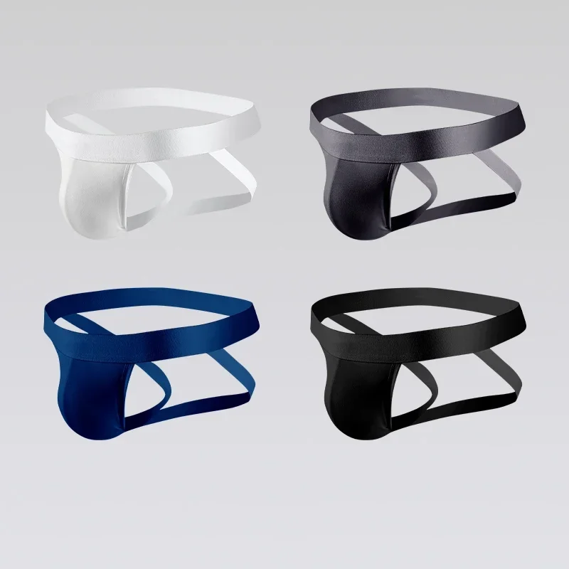 5PCS Men's low-waist solid color U-shaped elastic tight underpants, breathable thong shorts
5PCS Men's low-waist solid color U-shaped elastic tight underpants, breathable thong shorts