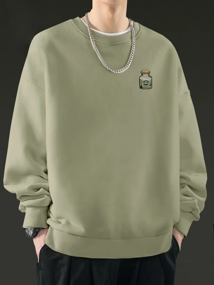 een Long Sve Sweatirt Men's Autumn Heavyweight Non-sinking Big Mouth Monkey Home Casual Sport Loose Fit
een Long Sve Sweatirt Men's Autumn Heavyweight Non-sinking Big Mouth Monkey Home Casual Sport Loose Fit