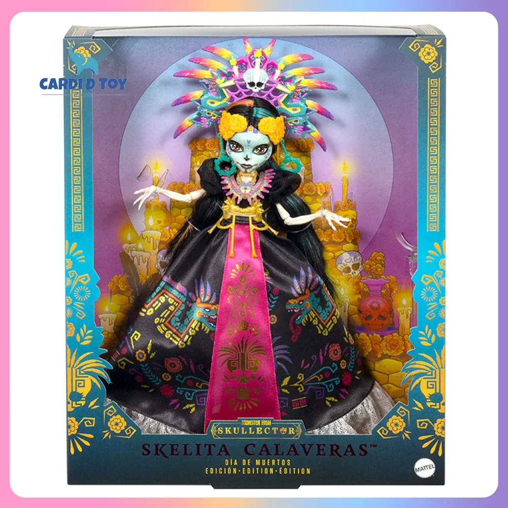 Новая оригинальная коллекция Monster High Dia De Muertos, официальная коллекция Mattel Monster High, модные куклы, аниме-фигурка, коллекционная подарочная игрушка 
Новая оригинальная коллекция Monster High Dia De Muertos, официальная коллекция Mattel Monster High, модные куклы, аниме-фигурка, коллекционная подарочная игрушка