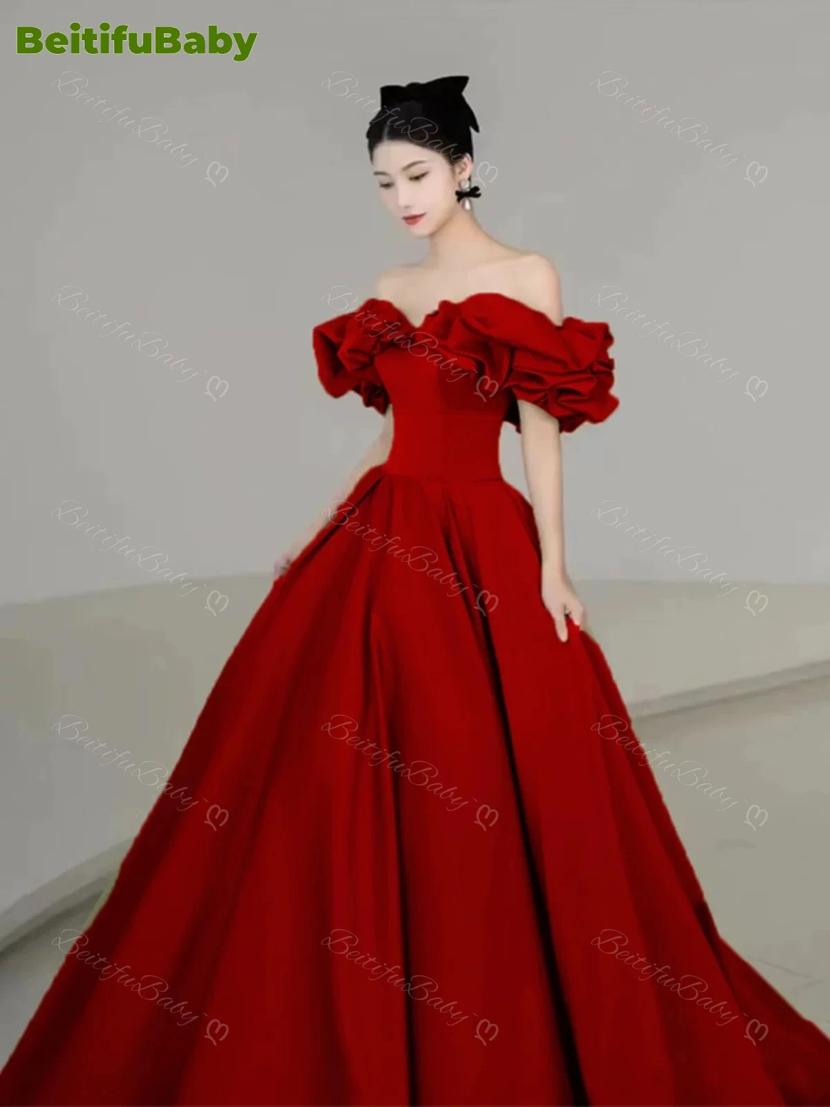 BeitifuBaby Eveing Party Dresses for Women Elegant Off-shoulder Ruffles Lace-up Skirts Elegant Prom Dress Vestidos De Fiesta
BeitifuBaby Eveing Party Dresses for Women Elegant Off-shoulder Ruffles Lace-up Skirts Elegant Prom Dress Vestidos De Fiesta