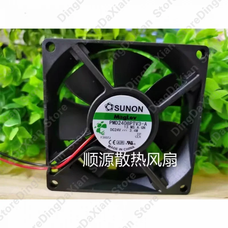 D+ For SUNON PMD2408PTV3-A 1PCS DC24V 3.4W 8CM 2-Wire Inverter Cooling Fan 8025
D+ For SUNON PMD2408PTV3-A 1PCS DC24V 3.4W 8CM 2-Wire Inverter Cooling Fan 8025