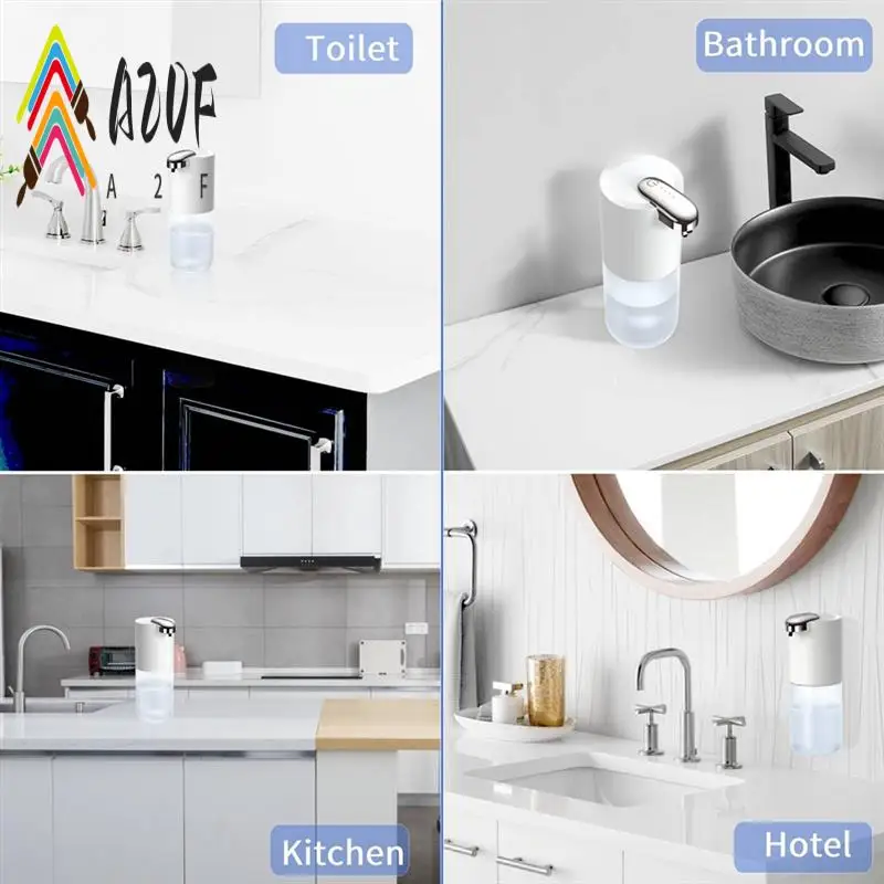 A20F-Automatic Foaming Soap Dispenser-400Ml Touchless Soap Dispenser Adjustable Sensor Electric Hand Soap Dispenser
A20F-Automatic Foaming Soap Dispenser-400Ml Touchless Soap Dispenser Adjustable Sensor Electric Hand Soap Dispenser