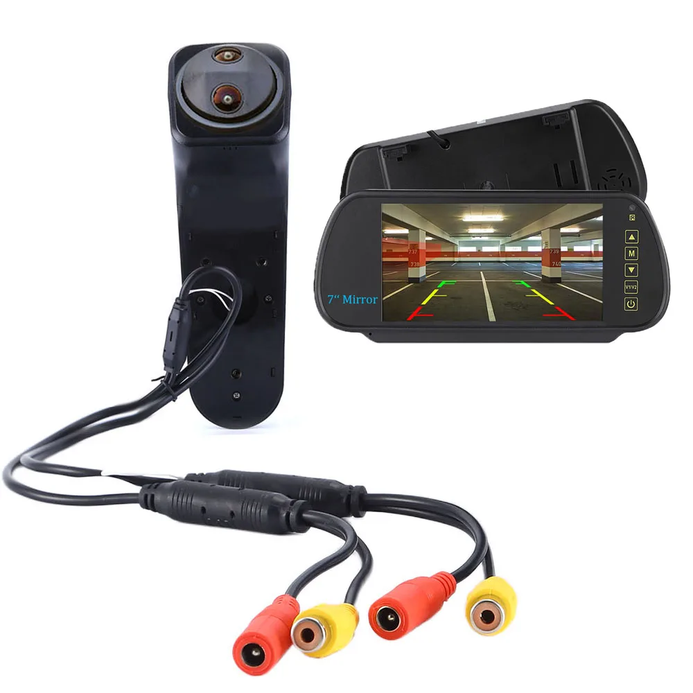 Double rear view camera +7 inch Mirror monitor Kit for Volkswagen VW Crafter 2017 MAN TGE ab transport Bus brake light
Double rear view camera +7 inch Mirror monitor Kit for Volkswagen VW Crafter 2017 MAN TGE ab transport Bus brake light