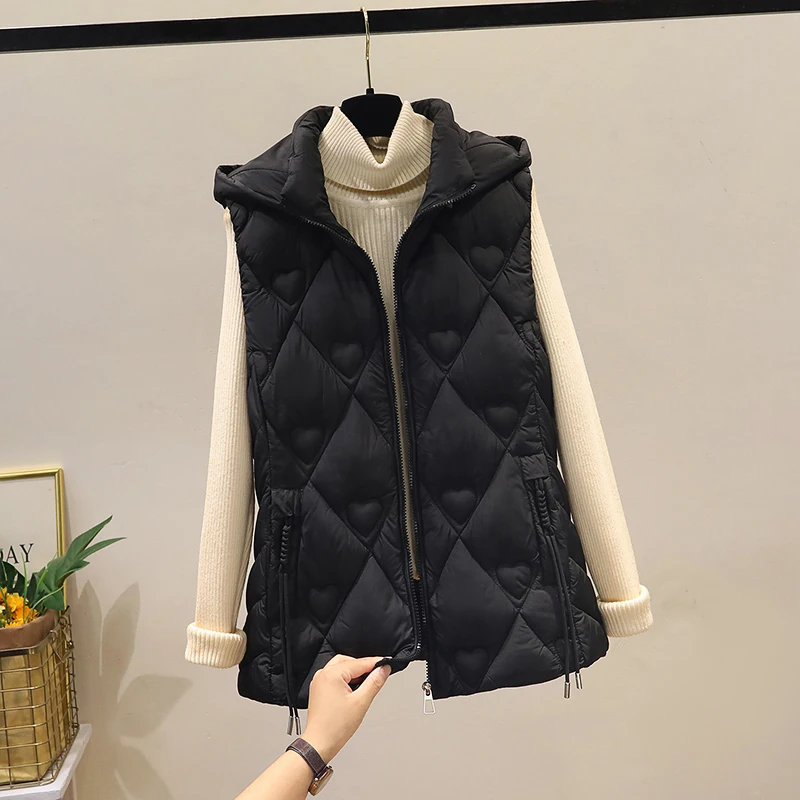 Женский хлопковый жилет со съемной кепкой, зима 2024, универсальный облегающий жилет со съемной подкладкой, верхняя одежда Jaet
Женский хлопковый жилет со съемной кепкой, зима 2024, универсальный облегающий жилет со съемной подкладкой, верхняя одежда Jaet