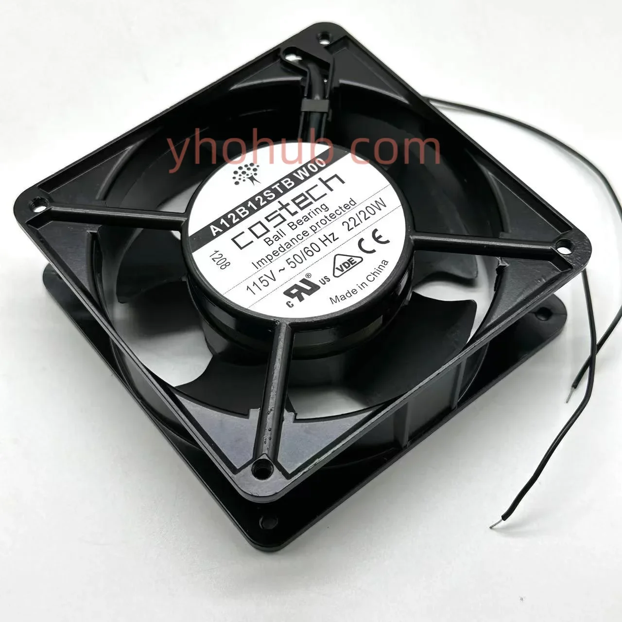 Costech A12B12STB W00 AC 115 В 20 Вт 120x120x38 мм 2-проводной охлаждающий вентилятор для сервера
Costech A12B12STB W00 AC 115 В 20 Вт 120x120x38 мм 2-проводной охлаждающий вентилятор для сервера