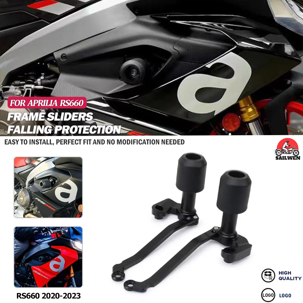 Motorcycle CNC Frame Sliders Protector Guard Fairing Crash Pad Falling Protection Frame Slider For APRILIA RS660 21-23
Motorcycle CNC Frame Sliders Protector Guard Fairing Crash Pad Falling Protection Frame Slider For APRILIA RS660 21-23