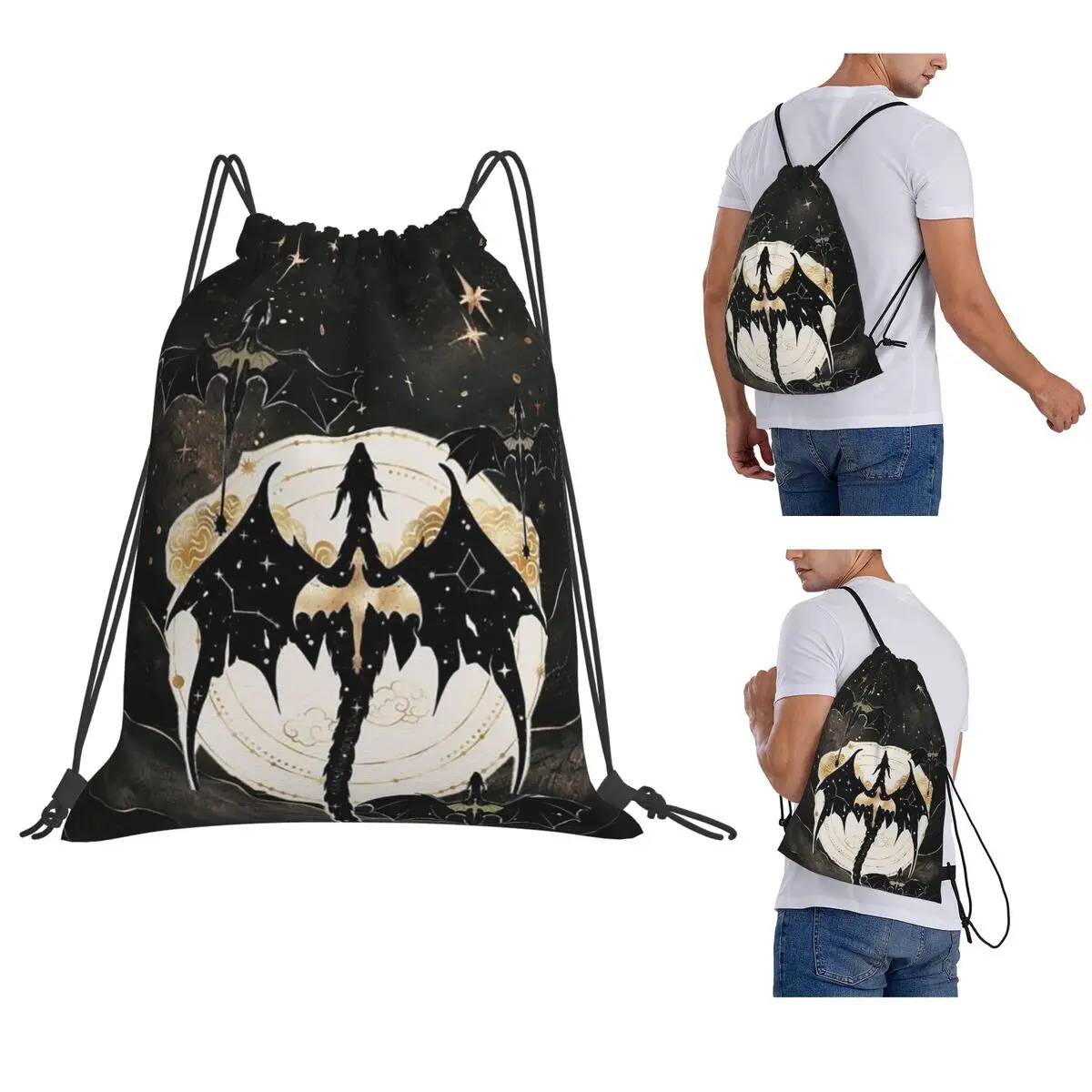 Fourth Wing Dragon Backpacks Portable Drawstring Bags Sports Bag Book Bags for Man Woman School
Fourth Wing Dragon Backpacks Portable Drawstring Bags Sports Bag Book Bags for Man Woman School