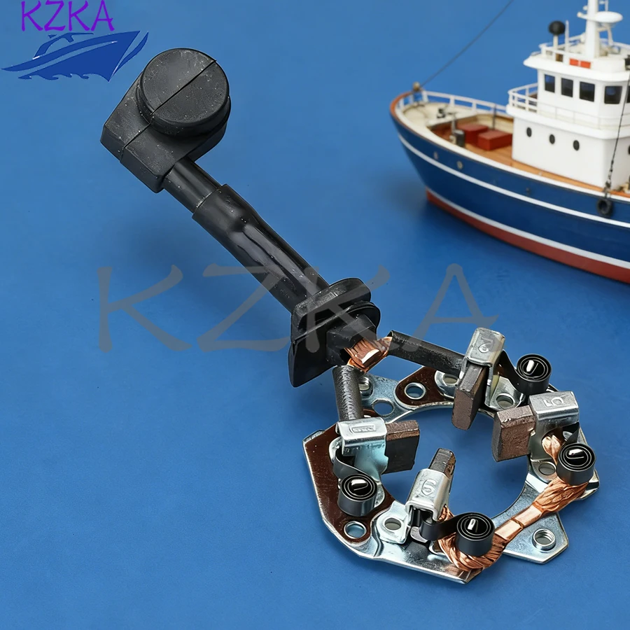 31131-90J00 31173-93J00 For Suzuki Carbon Brush Kit WIth Holder Outboard Motor 4 stroke 90HP 115HP S114-837 boat engine parts
31131-90J00 31173-93J00 For Suzuki Carbon Brush Kit WIth Holder Outboard Motor 4 stroke 90HP 115HP S114-837 boat engine parts