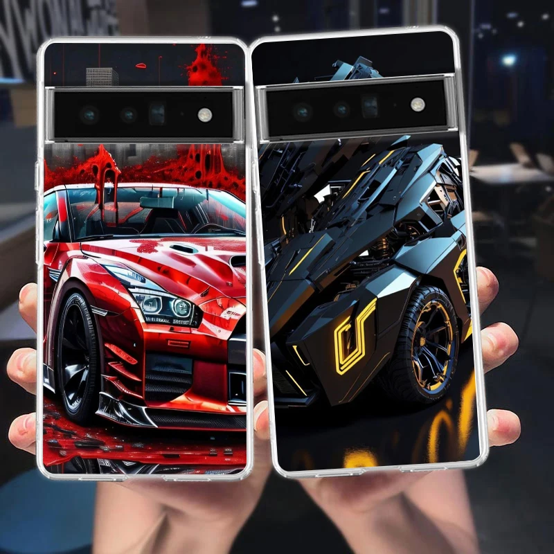 Phone Case Cover for Google Pixel 10 9 8 7 6 5 4 4XL Soft TPU 7A 6A 5A 4A 3A Pro XL 5G Transparent Shell Cool Sports Car Fundas
Phone Case Cover for Google Pixel 10 9 8 7 6 5 4 4XL Soft TPU 7A 6A 5A 4A 3A Pro XL 5G Transparent Shell Cool Sports Car Fundas
