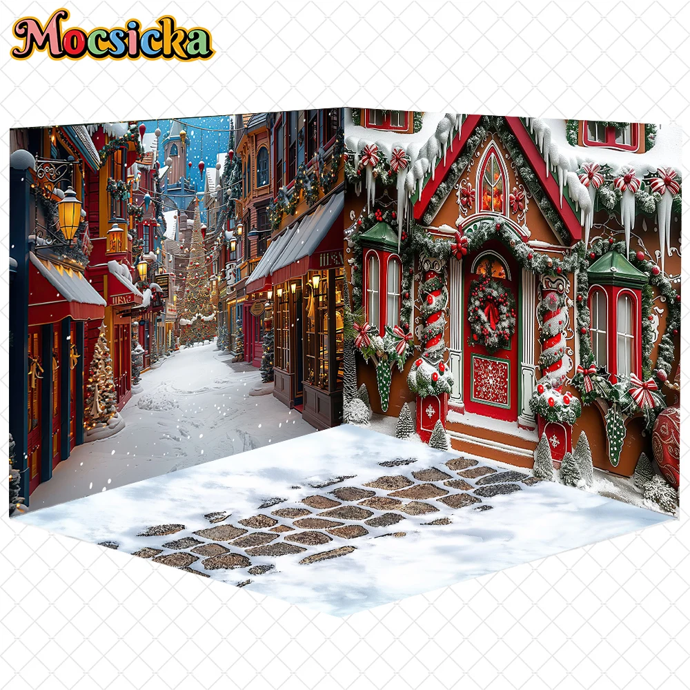 Mocsicka New Year Party Background Christmas Tree House Street Door Decorations Family Holiday Winter Snow Photo Backdrop Banner
Mocsicka New Year Party Background Christmas Tree House Street Door Decorations Family Holiday Winter Snow Photo Backdrop Banner