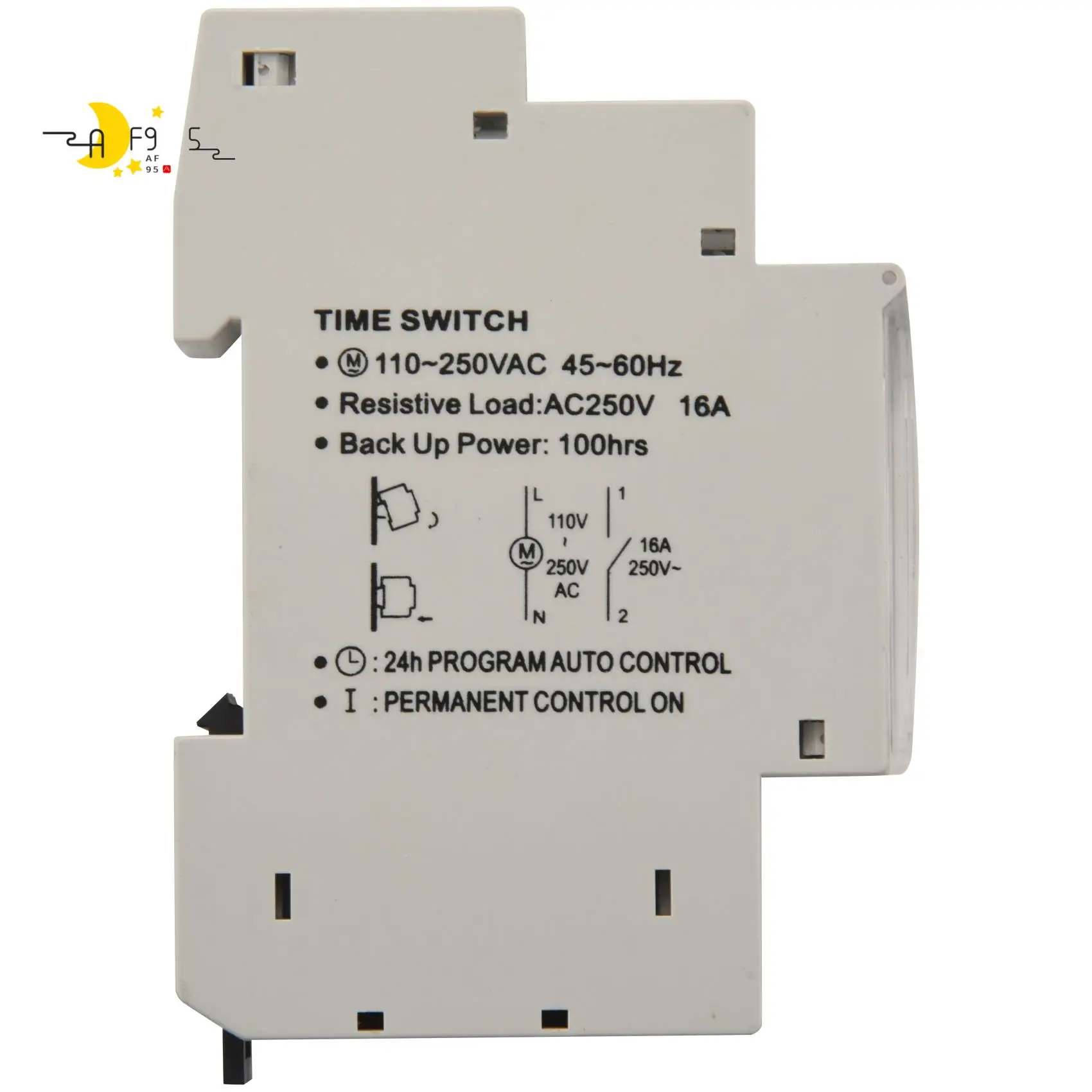 AF95-Sul180a 15 Minutes Mechanical Timer 24 Hours Programmable Din Rail Timer Time Switch Relay Measurement Analysis Instruments
AF95-Sul180a 15 Minutes Mechanical Timer 24 Hours Programmable Din Rail Timer Time Switch Relay Measurement Analysis Instruments