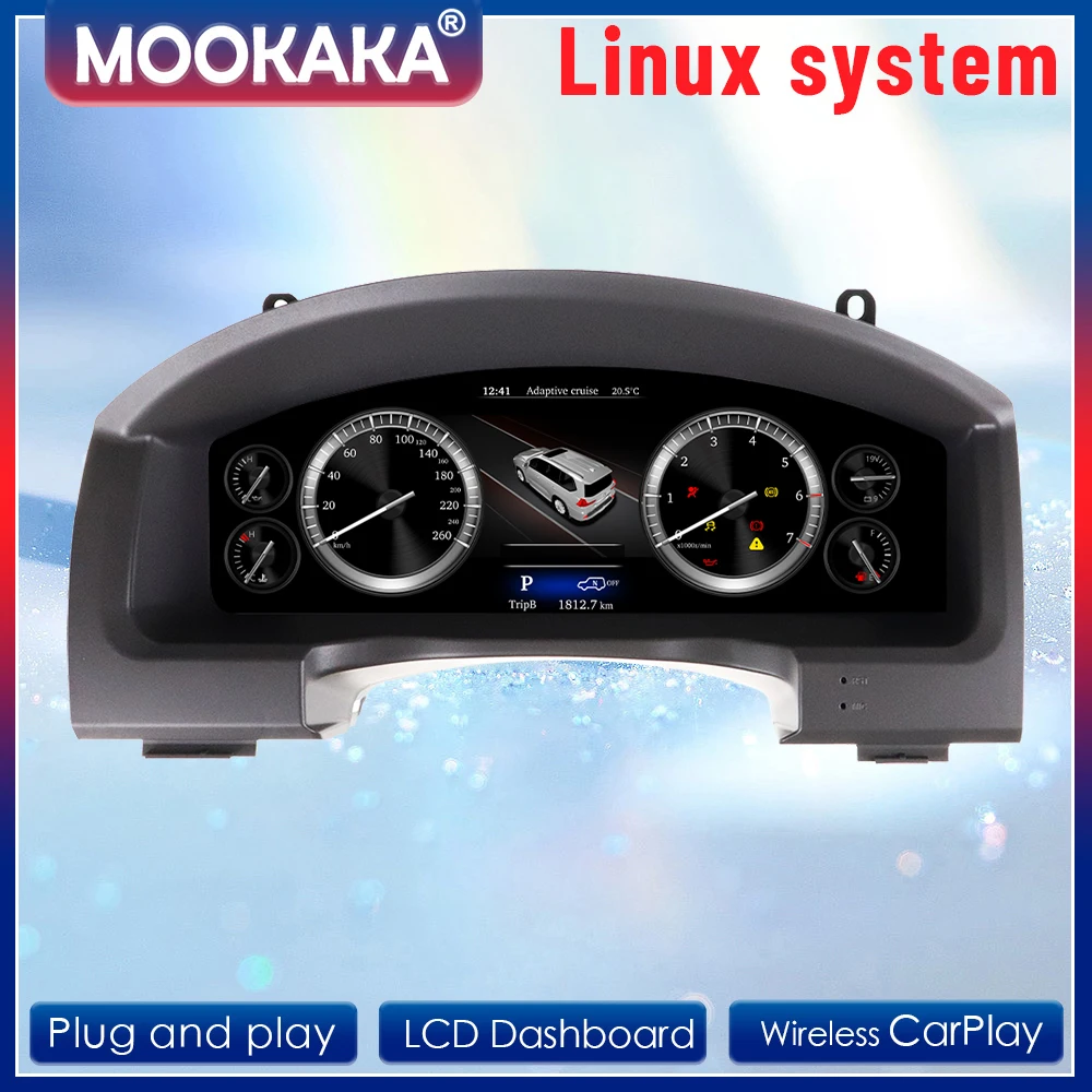 Car Digital Cluster For Toyota Land Cruiser Prado 150 2009-2017 Dashboard LCD Instrument Panel Speedometer Headunit Meter Screen
Car Digital Cluster For Toyota Land Cruiser Prado 150 2009-2017 Dashboard LCD Instrument Panel Speedometer Headunit Meter Screen