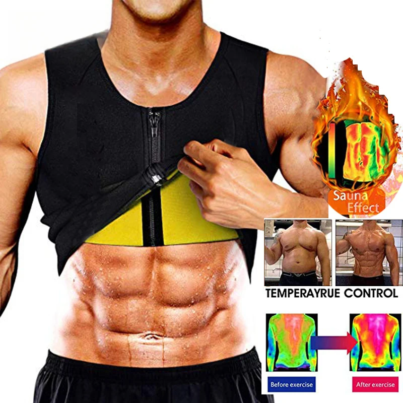 Мужской корректирующий жилет-сауна для похудения, утягивающая майка для тренировок, сжигающая жир, корректирующее белье
Мужской корректирующий жилет-сауна для похудения, утягивающая майка для тренировок, сжигающая жир, корректирующее белье