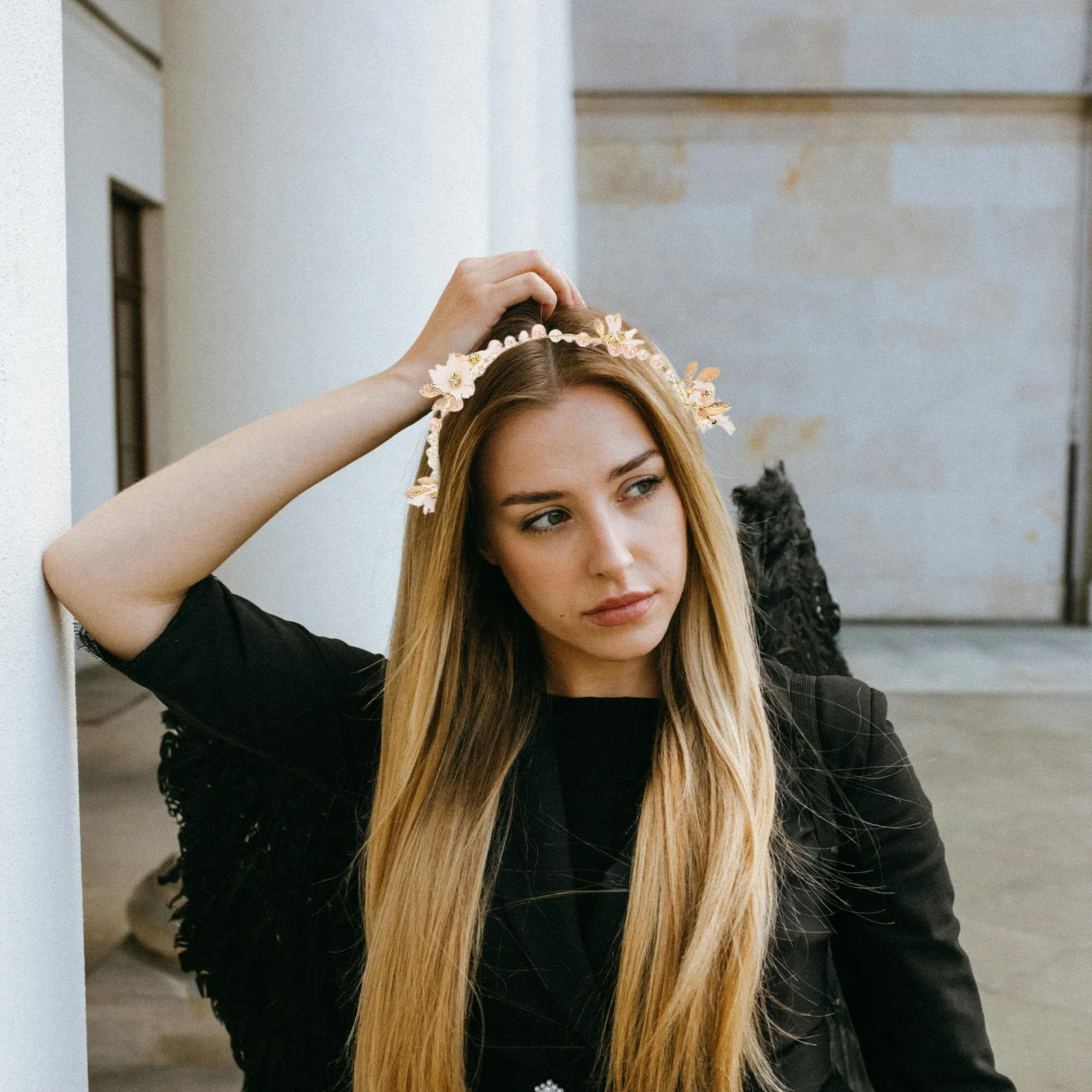 2pcs Flower Headband Crown Bridal Floral Wreath Lightweight Wedding Hair Accessory For Bridesmaids Bride Maternity Photo Boho
2pcs Flower Headband Crown Bridal Floral Wreath Lightweight Wedding Hair Accessory For Bridesmaids Bride Maternity Photo Boho