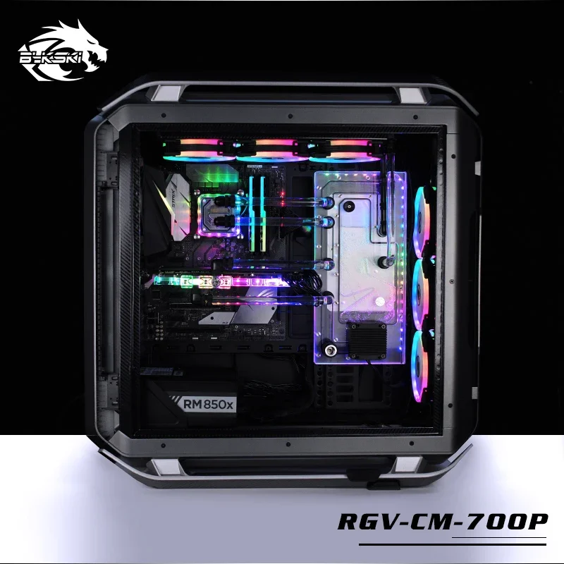 Комплект растворения для акриловых плат BYKSKI для корпуса Cooler Master C700P/комплект для блока процессора и графического процессора/заместо резервуара
Комплект растворения для акриловых плат BYKSKI для корпуса Cooler Master C700P/комплект для блока процессора и графического процессора/заместо резервуара