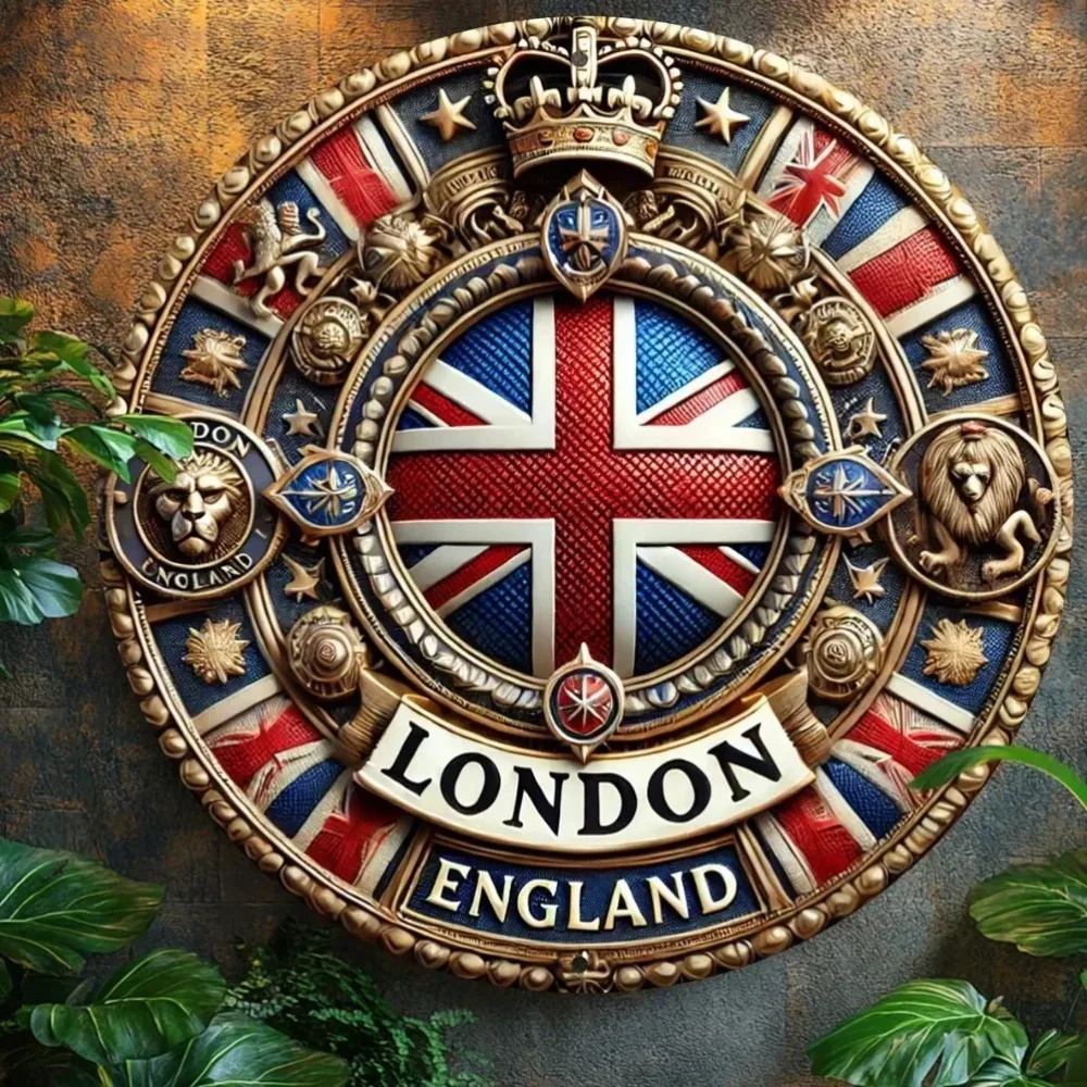 Vintage London Landmark Metal Wall Art – Timeless Tin Decor with Red Phone Box & Double-Decker Motif | Elevates Home Studies
Vintage London Landmark Metal Wall Art – Timeless Tin Decor with Red Phone Box & Double-Decker Motif | Elevates Home Studies