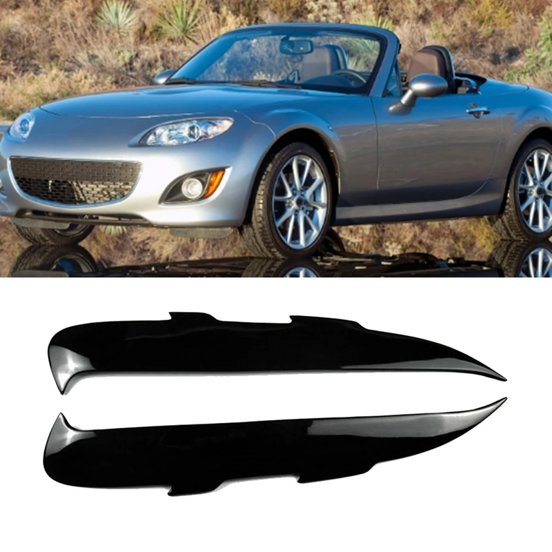 Car Front Headlight Eyebrow Resin Head Light Eyelid Eyebrow For Mazda MX-5 Miata MX5 2005-2014
Car Front Headlight Eyebrow Resin Head Light Eyelid Eyebrow For Mazda MX-5 Miata MX5 2005-2014