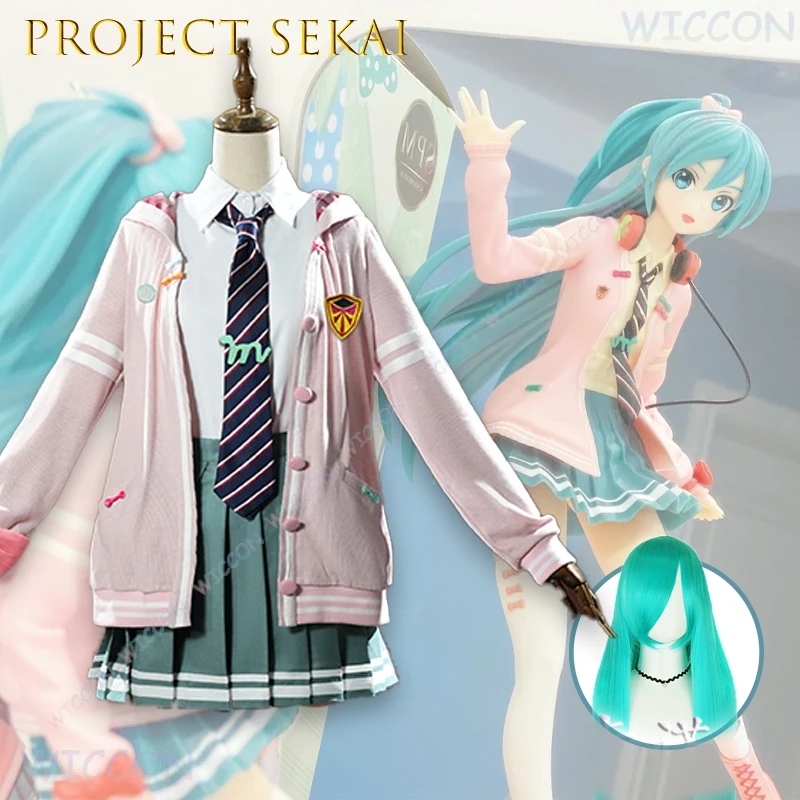 Project Sekai Mikuku Ribbon Girl School Uniform Cosplay Project DIVA Future Tone Costume Anime Outfit Party Christmas Christmas
Project Sekai Mikuku Ribbon Girl School Uniform Cosplay Project DIVA Future Tone Costume Anime Outfit Party Christmas Christmas