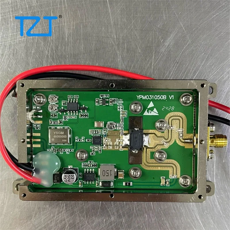 TZT YJM0550B 470-710 МГц/900-1150 МГц/700-900 МГц 50 Вт Частота развертки Модуль источника радиочастотного сигнала 47 дБм Модуль экранирования беспроводного сигнала
TZT YJM0550B 470-710 МГц/900-1150 МГц/700-900 МГц 50 Вт Частота развертки Модуль источника радиочастотного сигнала 47 дБм Модуль экранирования беспроводного сигнала