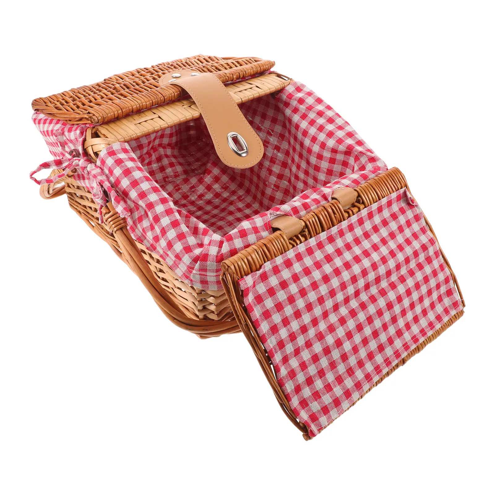 Handwoven Willow Picnic Basket with Lid Handle Large Capacity Lightweight Rustic Storage Basket for Outdoor Camping Family
Handwoven Willow Picnic Basket with Lid Handle Large Capacity Lightweight Rustic Storage Basket for Outdoor Camping Family