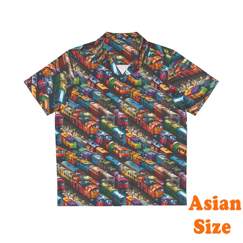Vintage Train 3D Print Graphic Men Hawaiian Shirts Y2k Streetwear Lapel Button Shirt Hip Hop Street Summer Short Sleeve Tees Top
Vintage Train 3D Print Graphic Men Hawaiian Shirts Y2k Streetwear Lapel Button Shirt Hip Hop Street Summer Short Sleeve Tees Top