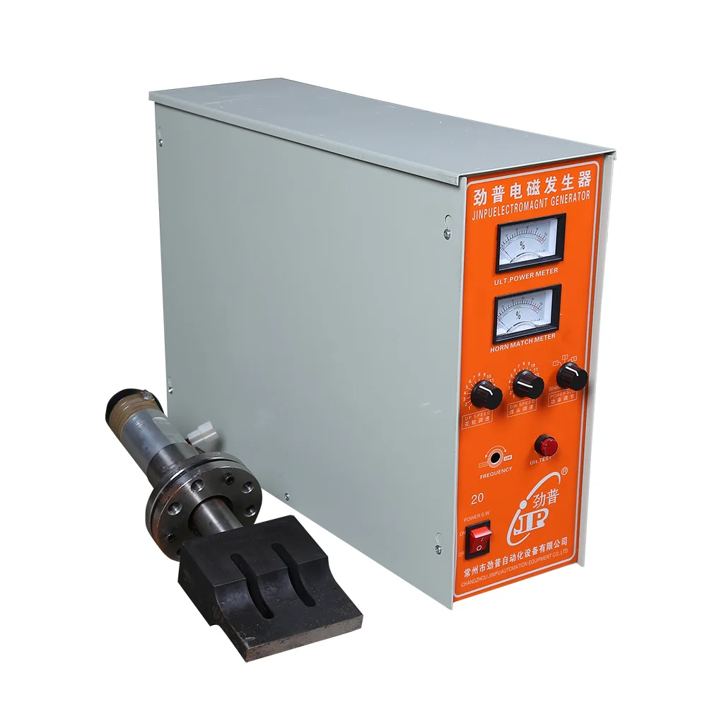 The Whole Set Ultrasonic Generator with Transducer and Welding Head for Ultrasonic Quilting Machine Use
The Whole Set Ultrasonic Generator with Transducer and Welding Head for Ultrasonic Quilting Machine Use