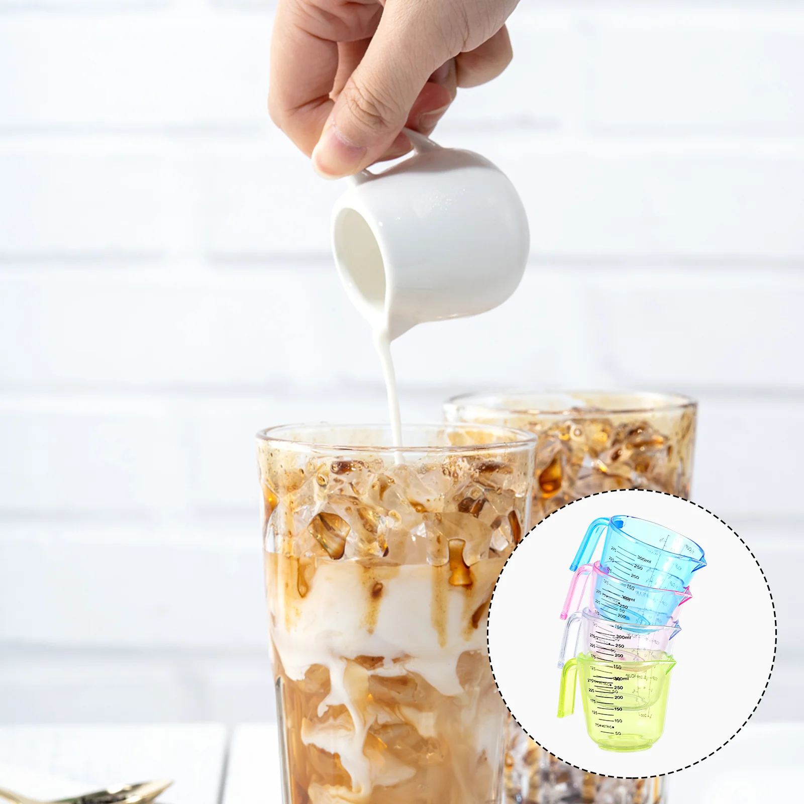 4 Pcs Measuring Cup Baking Powder Cups Pitcher Plastic Scale Abs Measure Portable Laboratory
4 Pcs Measuring Cup Baking Powder Cups Pitcher Plastic Scale Abs Measure Portable Laboratory
