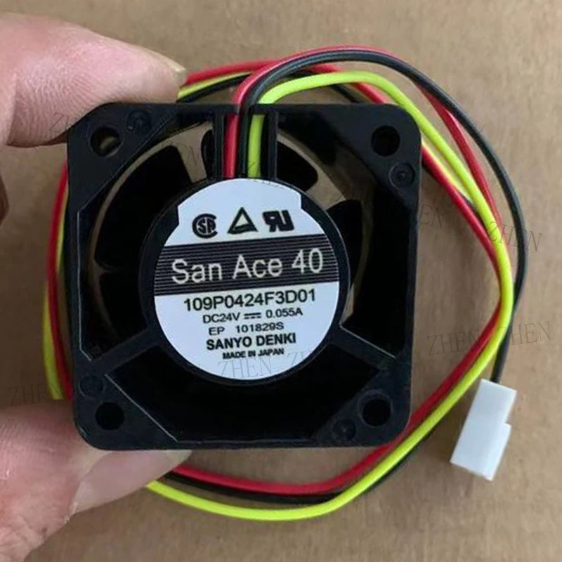 S New 109P0424F3D01 24V 0.055A 4 cm 4028 inverter fan For Sanyo SanAce40
S New 109P0424F3D01 24V 0.055A 4 cm 4028 inverter fan For Sanyo SanAce40