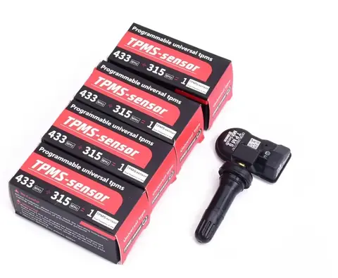4 Stück/Set TPMS-Sensoren 2 in 1 433 MHz + 315 MHz, unterstützt Programmierung mit TS501 TS508 TS601 TS608 ITS600E MK808TS MK808S-TS MP808TS