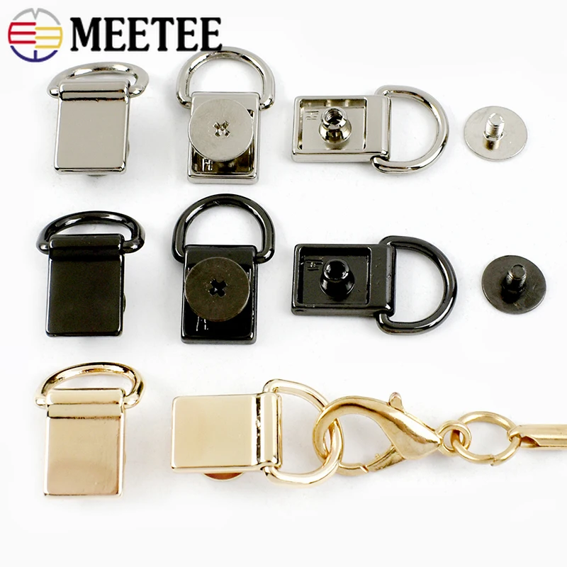 4/10/20Pcs Side Clip Metal Buckles Handbag Strap D Ring Hook Bag Connector Clasp Screw Hanger Hooks DIY Sewing Craft Accessories
4/10/20Pcs Side Clip Metal Buckles Handbag Strap D Ring Hook Bag Connector Clasp Screw Hanger Hooks DIY Sewing Craft Accessories