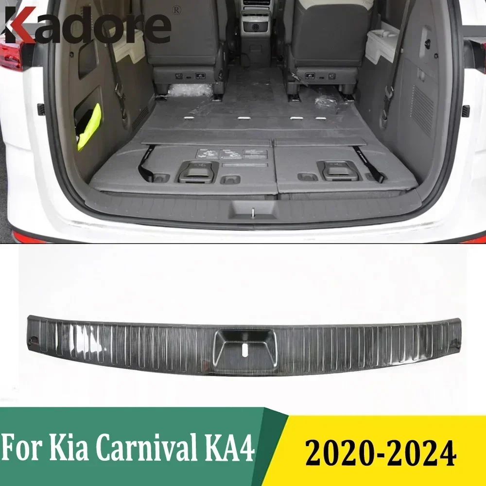 For Kia Carnival KA4 2020 2021-2023 2024 Black Rear Bumper Scuff Plate Threshold Protector Inner Accessories Molding Garnish
For Kia Carnival KA4 2020 2021-2023 2024 Black Rear Bumper Scuff Plate Threshold Protector Inner Accessories Molding Garnish
