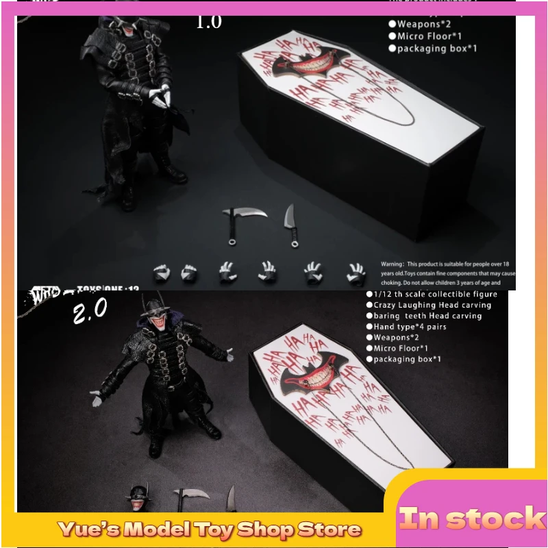 【In Stock】1/12 Laughing Bat 2.0 Double Headed Sculpture Action Figure Animation Model Toy Collection Gift
【In Stock】1/12 Laughing Bat 2.0 Double Headed Sculpture Action Figure Animation Model Toy Collection Gift