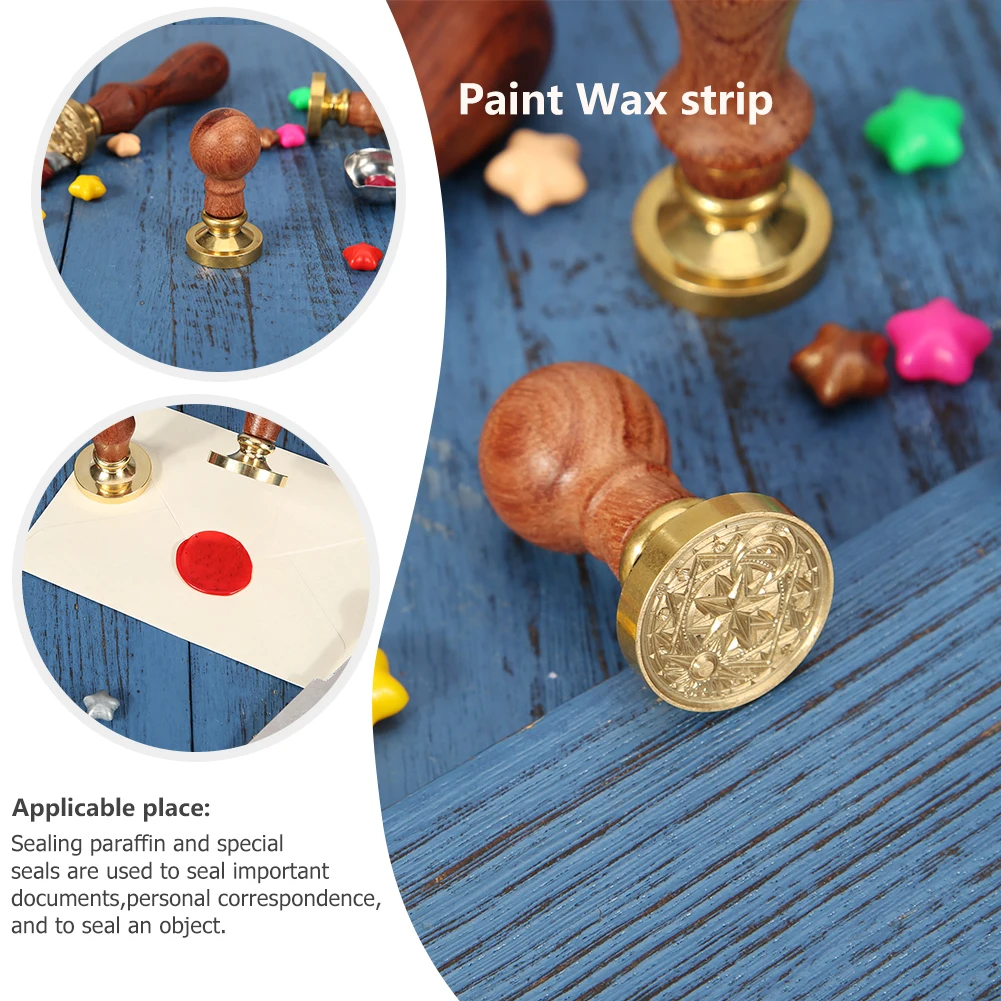 Vintage Seal Stamp Stick Art Decorative Ergonomic Design for Gift (Seal handle-B
Vintage Seal Stamp Stick Art Decorative Ergonomic Design for Gift (Seal handle-B