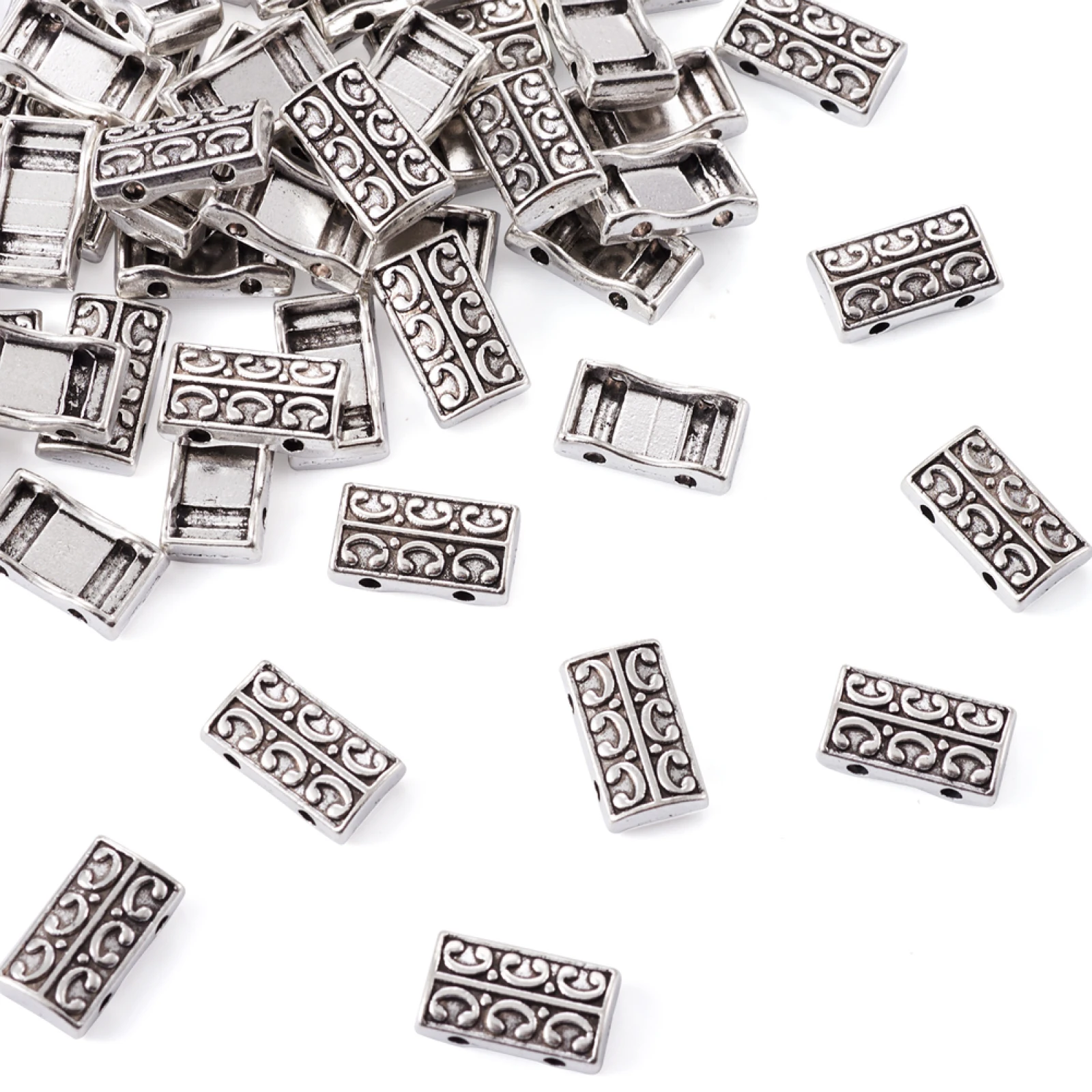50pcs Tibetan Style Alloy Multi-strand Links Rectangle Connector For Vintage Women Necklace Bracelet Jewelry Making 14x8x3mm
50pcs Tibetan Style Alloy Multi-strand Links Rectangle Connector For Vintage Women Necklace Bracelet Jewelry Making 14x8x3mm