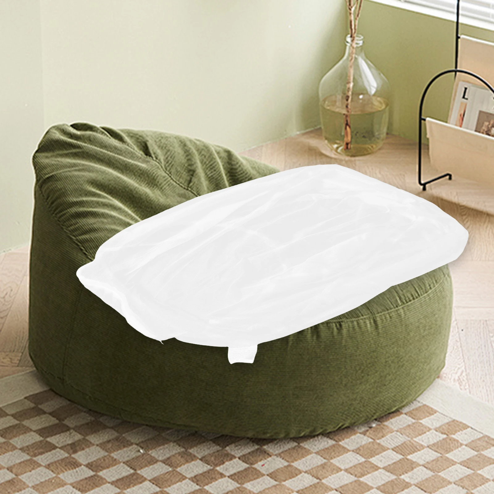 Sofa Liner Bean Bag Replacement White Knitted Fabric Chair Filling Child Lazy Storage Breathable Fillers
Sofa Liner Bean Bag Replacement White Knitted Fabric Chair Filling Child Lazy Storage Breathable Fillers