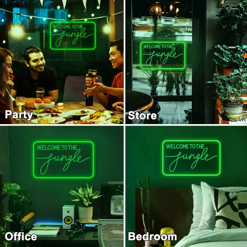 Custom LED Neon Lights Billboard Ambient Light for Wedding Party Living Room Bedroom Home Wall Decoration
Custom LED Neon Lights Billboard Ambient Light for Wedding Party Living Room Bedroom Home Wall Decoration