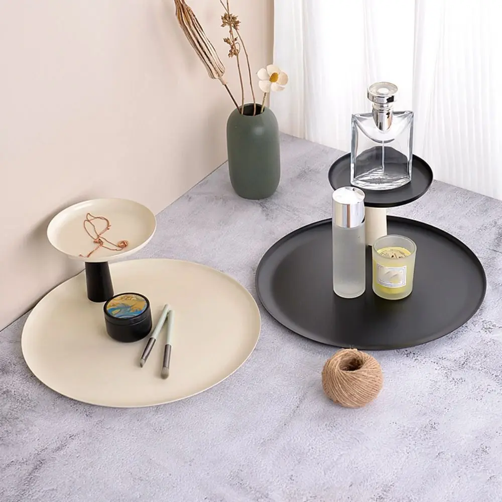 Double-layer Cosmetics Storage Tray Creative Circular Jewelry Storage Rack Detachable Simple Bathroom Shelf Kitchen
Double-layer Cosmetics Storage Tray Creative Circular Jewelry Storage Rack Detachable Simple Bathroom Shelf Kitchen