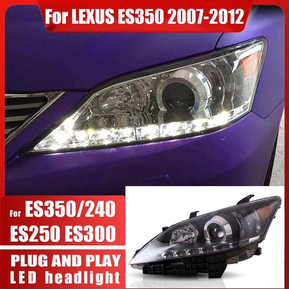 Автомобильная фара для LEXUS ES350 2006-2012 ES240 ES250 ES300, фара головного света DRL, объектив противотуманной фары, автомобильная сборка, передний бампер
Автомобильная фара для LEXUS ES350 2006-2012 ES240 ES250 ES300, фара головного света DRL, объектив противотуманной фары, автомобильная сборка, передний бампер
